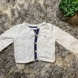 Tommy Hilfiger white cover for baby girl 12m